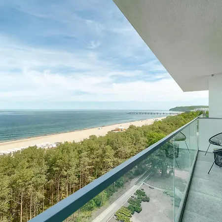 Wave Front Sea View 7 Floor Apartment Miedzyzdroje Exterior photo